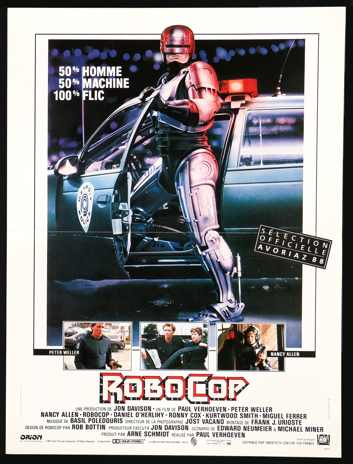 Robocop (1987) original movie poster for sale at Original Film Art - Vintage Movie Posters