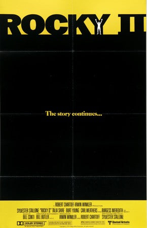 Rocky II (1979) original movie poster for sale at Original Film Art - Vintage Movie Posters