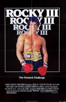 Rocky III (1982) original movie poster for sale at Original Film Art - Vintage Movie Posters