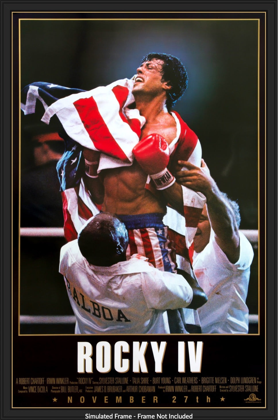 Rocky IV (1985) Original One-Sheet Movie Poster - Original Film Art - Vintage  Movie Posters