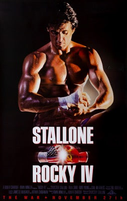 Rocky IV (1985) original movie poster for sale at Original Film Art - Vintage Movie Posters
