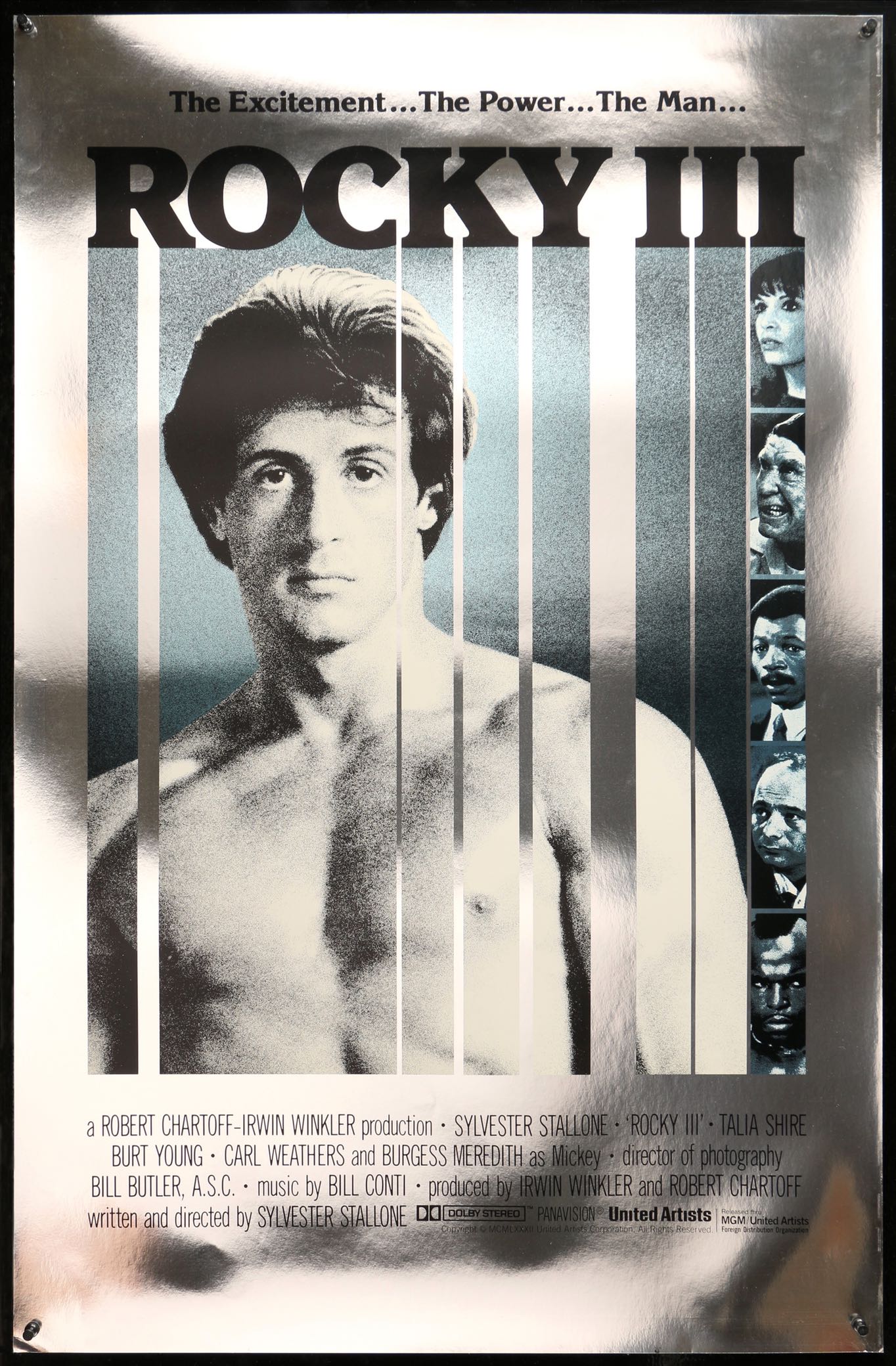 Rocky III (1982) original movie poster for sale at Original Film Art - Vintage Movie Posters