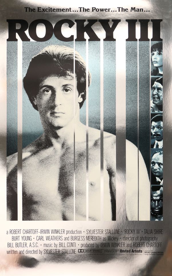 Rocky III (1982) original movie poster for sale at Original Film Art - Vintage Movie Posters