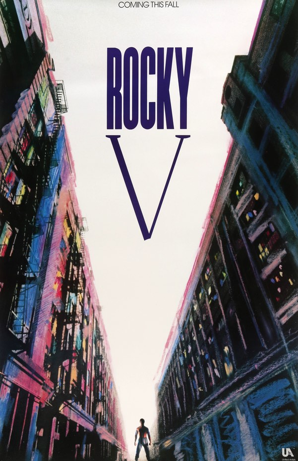 Rocky V (1990) original movie poster for sale at Original Film Art - Vintage Movie Posters