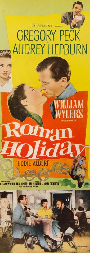 Roman Holiday (1953) original movie poster for sale at Original Film Art - Vintage Movie Posters