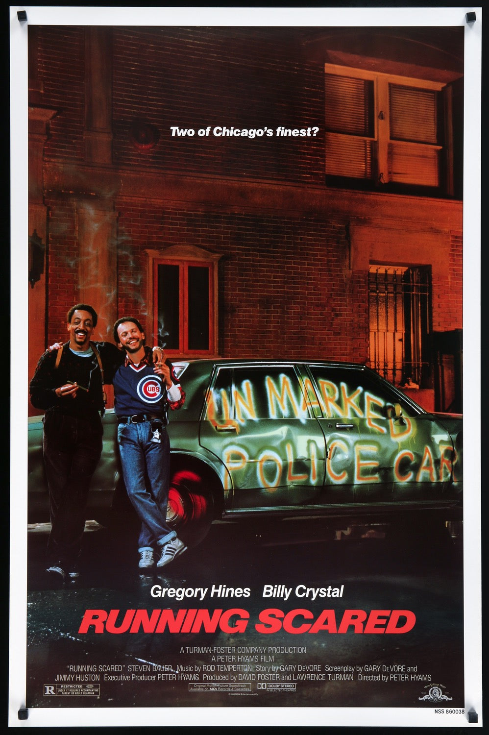 Running Scared (1986) original movie poster for sale at Original Film Art