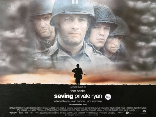 Saving Private Ryan (1998) original movie poster for sale at Original Film Art