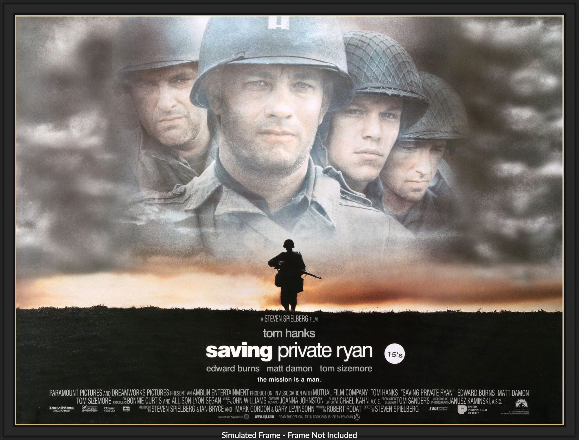 Saving Private Ryan (1998) original movie poster for sale at Original Film Art