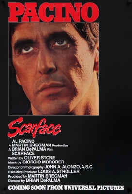 Scarface (1983) original movie poster for sale at Original Film Art - Vintage Movie Posters