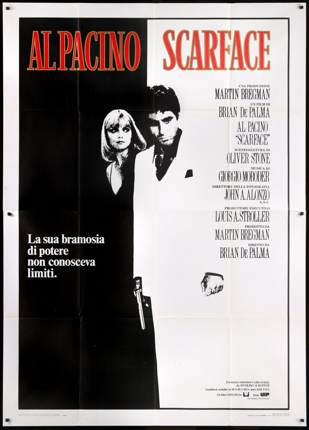 Scarface (1983) original movie poster for sale at Original Film Art
