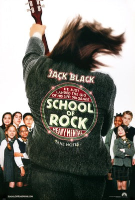 School of Rock (2003) original movie poster for sale at Original Film Art - Vintage Movie Posters