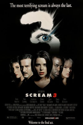 Scream 3 (2000) original movie poster for sale at Original Film Art - Vintage Movie Posters