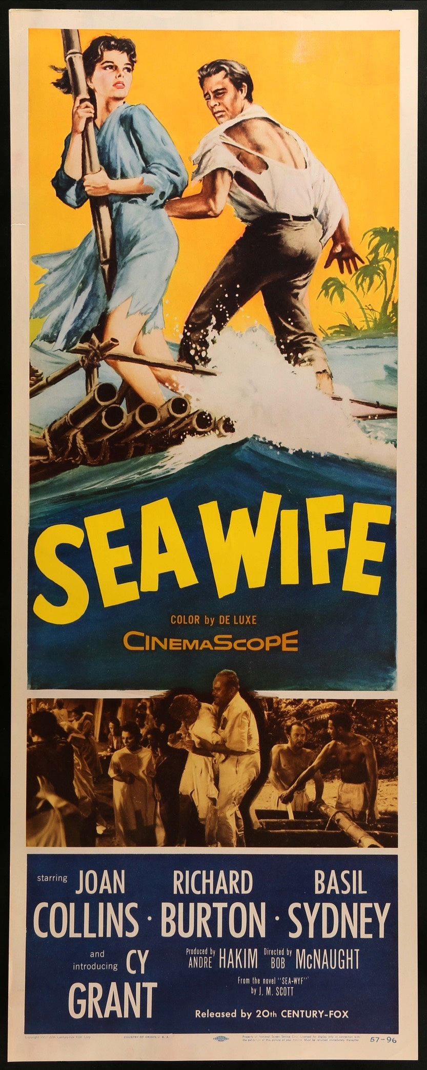Sea Wife (1957) original movie poster for sale at Original Film Art - Vintage Movie Posters