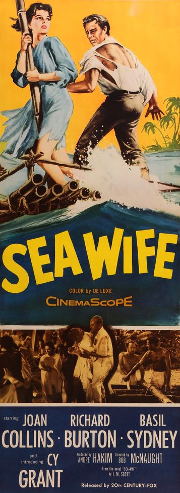 Sea Wife (1957) original movie poster for sale at Original Film Art - Vintage Movie Posters
