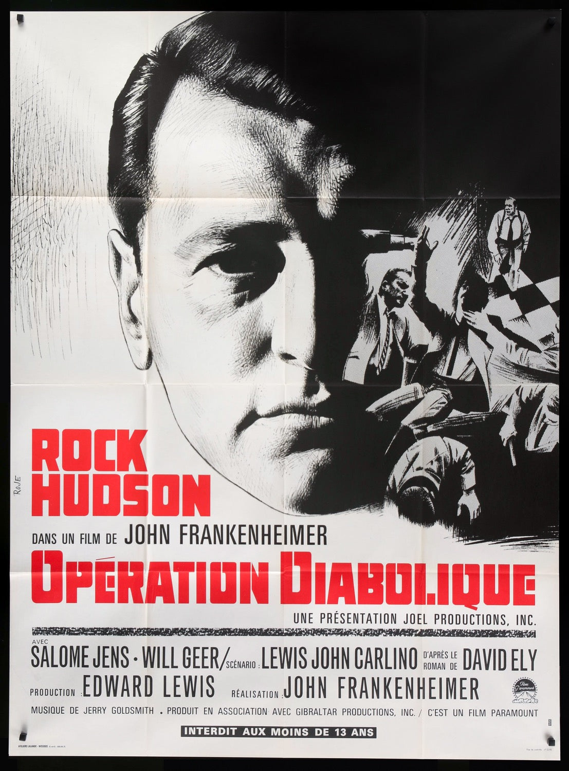 Seconds (1966) original movie poster for sale at Original Film Art - Vintage Movie Posters