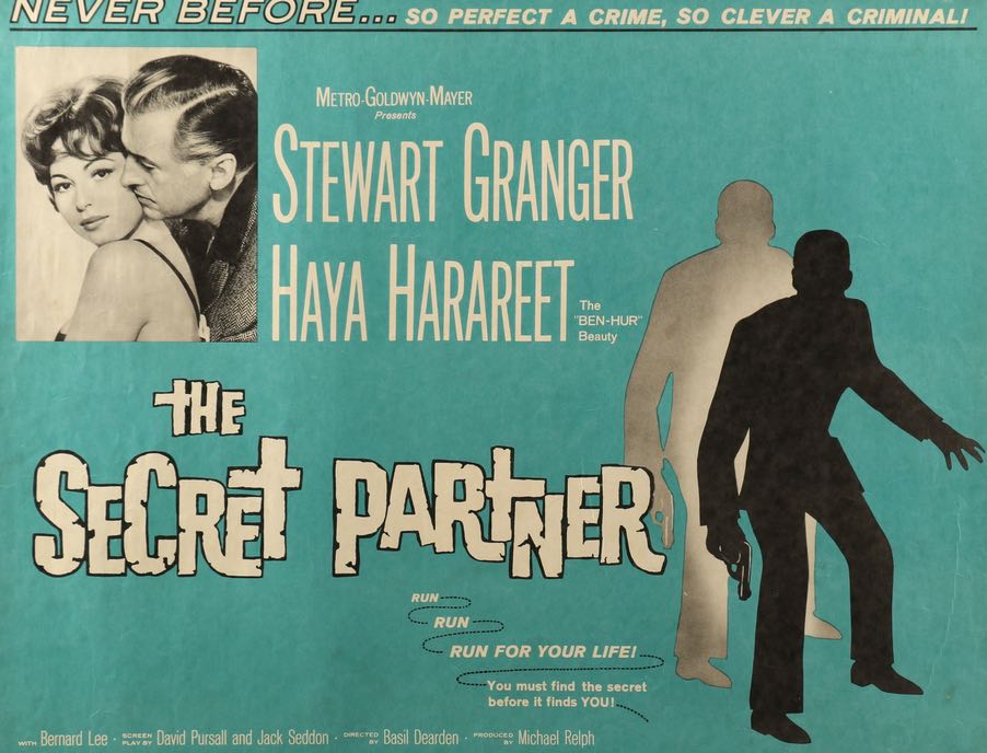 Secret Partner (1961) original movie poster for sale at Original Film Art