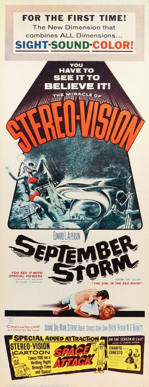 September Storm (1960) original movie poster for sale at Original Film Art