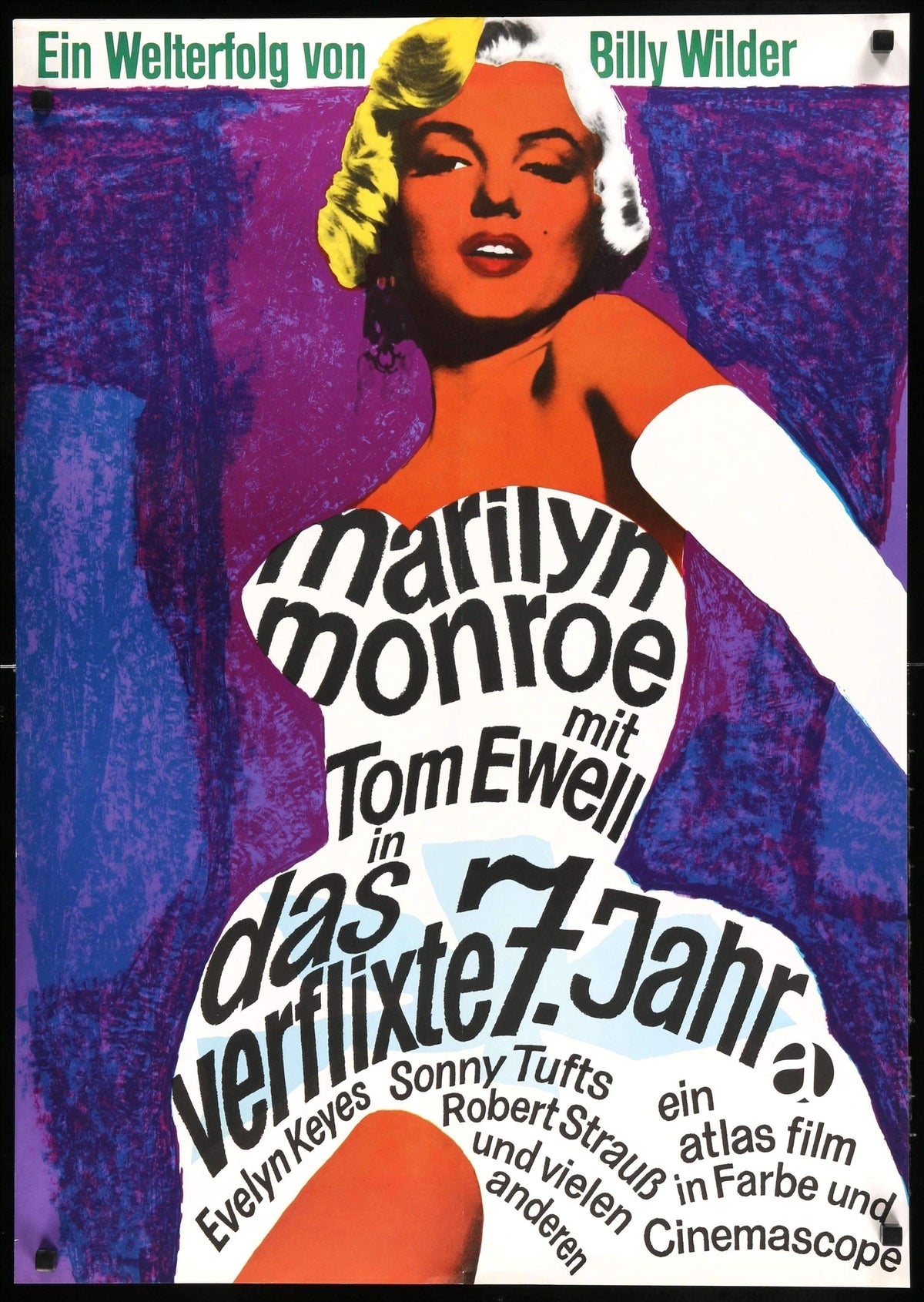 Seven Year Itch (1955) original movie poster for sale at Original Film Art