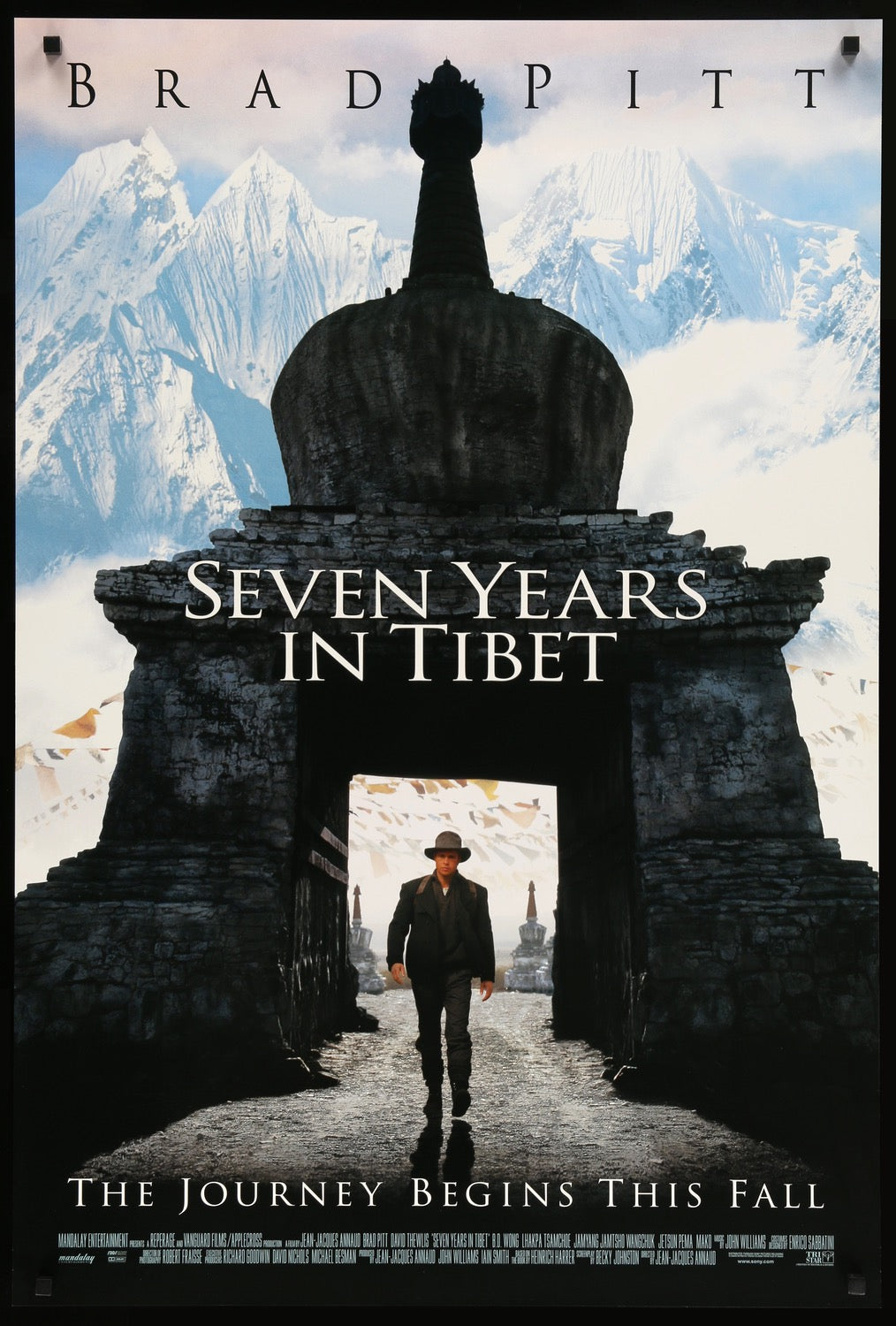 Seven Years in Tibet (1997) original movie poster for sale at Original Film Art