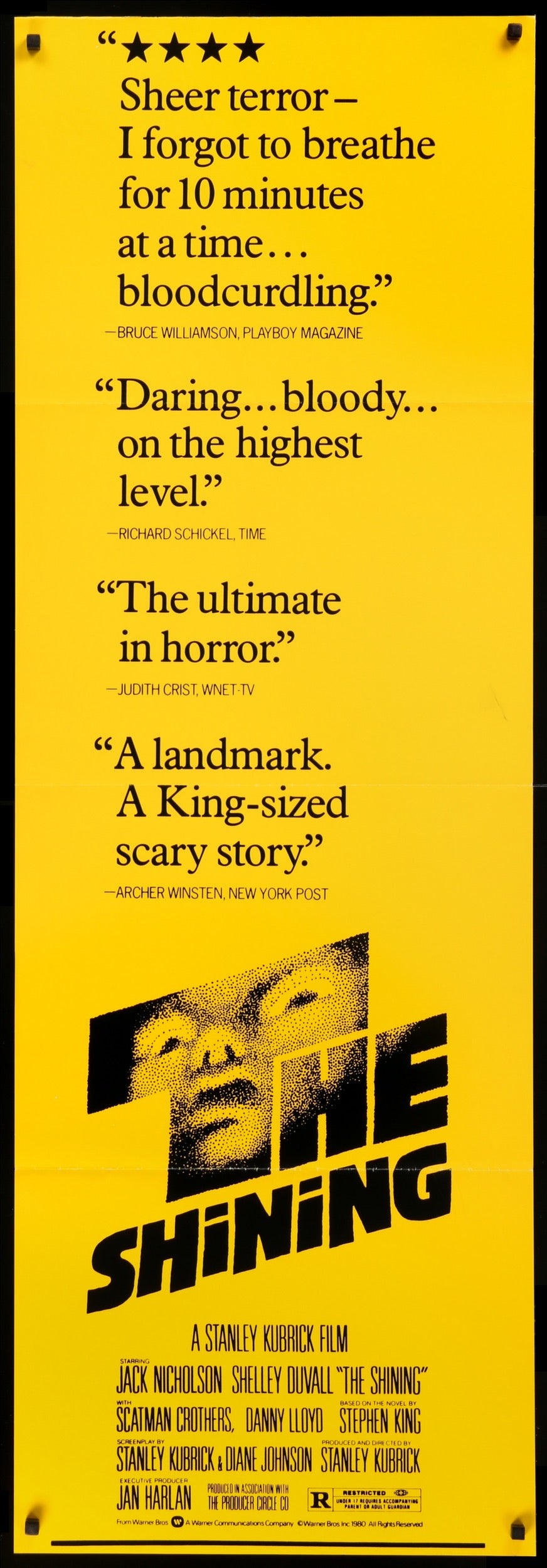The Shining Movie Poster Saul Bass