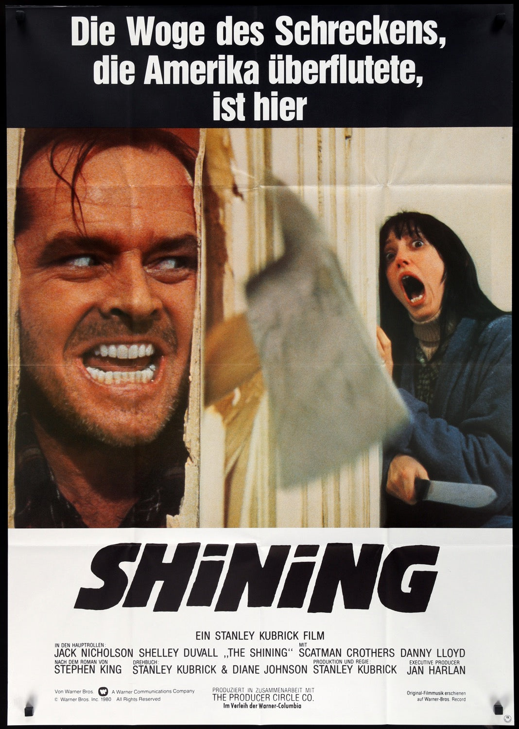 Shining (1980) original movie poster for sale at Original Film Art - Vintage Movie Posters