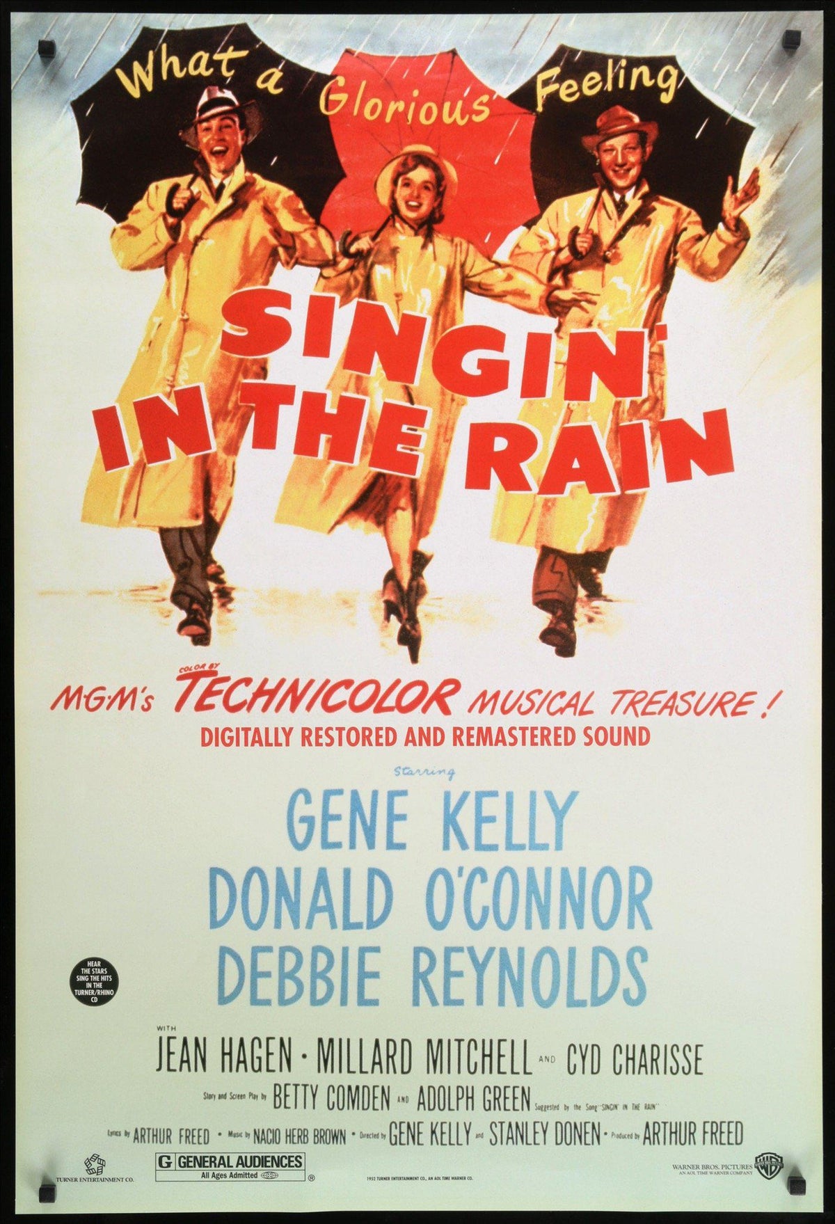 Singin&#39; In the Rain (1952) original movie poster for sale at Original Film Art - Vintage Movie Posters