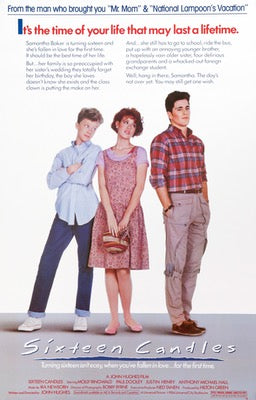 Sixteen Candles (1984) original movie poster for sale at Original Film Art - Vintage Movie Posters