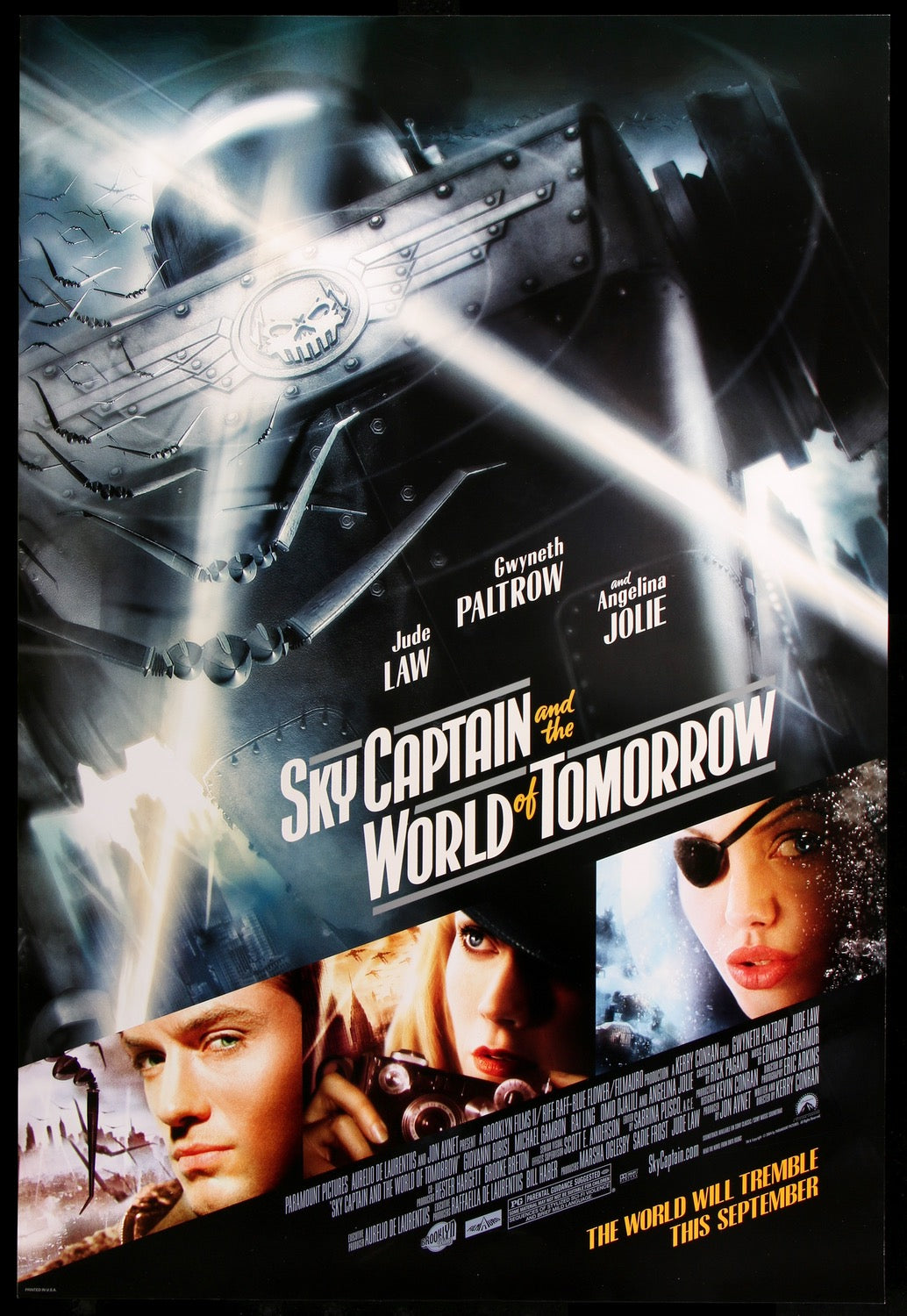 Sky Captain and the World of Tomorrow (2004) original movie poster for sale at Original Film Art