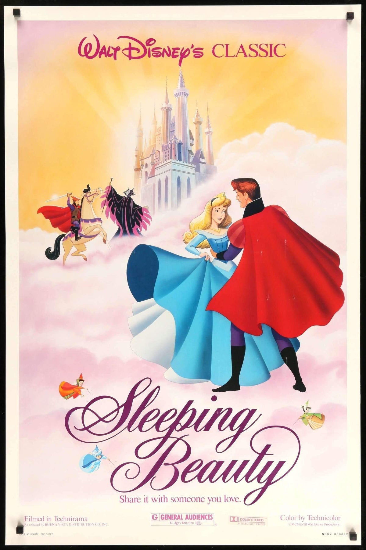 Sleeping Beauty (1959) original movie poster for sale at Original Film Art - Vintage Movie Posters