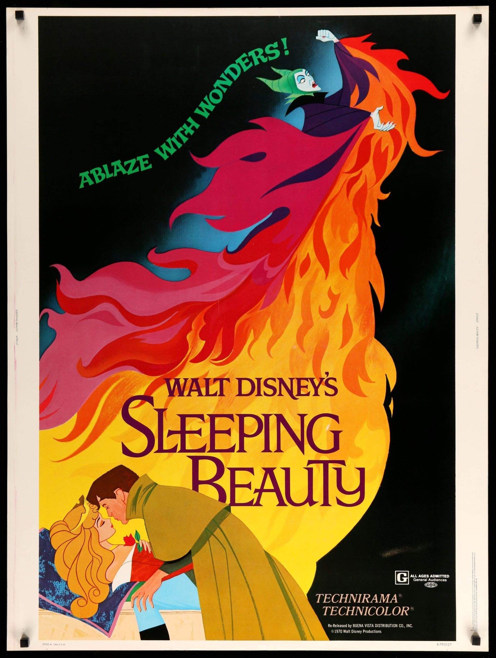 Sleeping Beauty (1959) original movie poster for sale at Original Film Art - Vintage Movie Posters