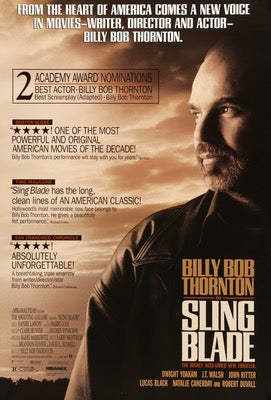 Sling Blade (1996) original movie poster for sale at Original Film Art - Vintage Movie Posters