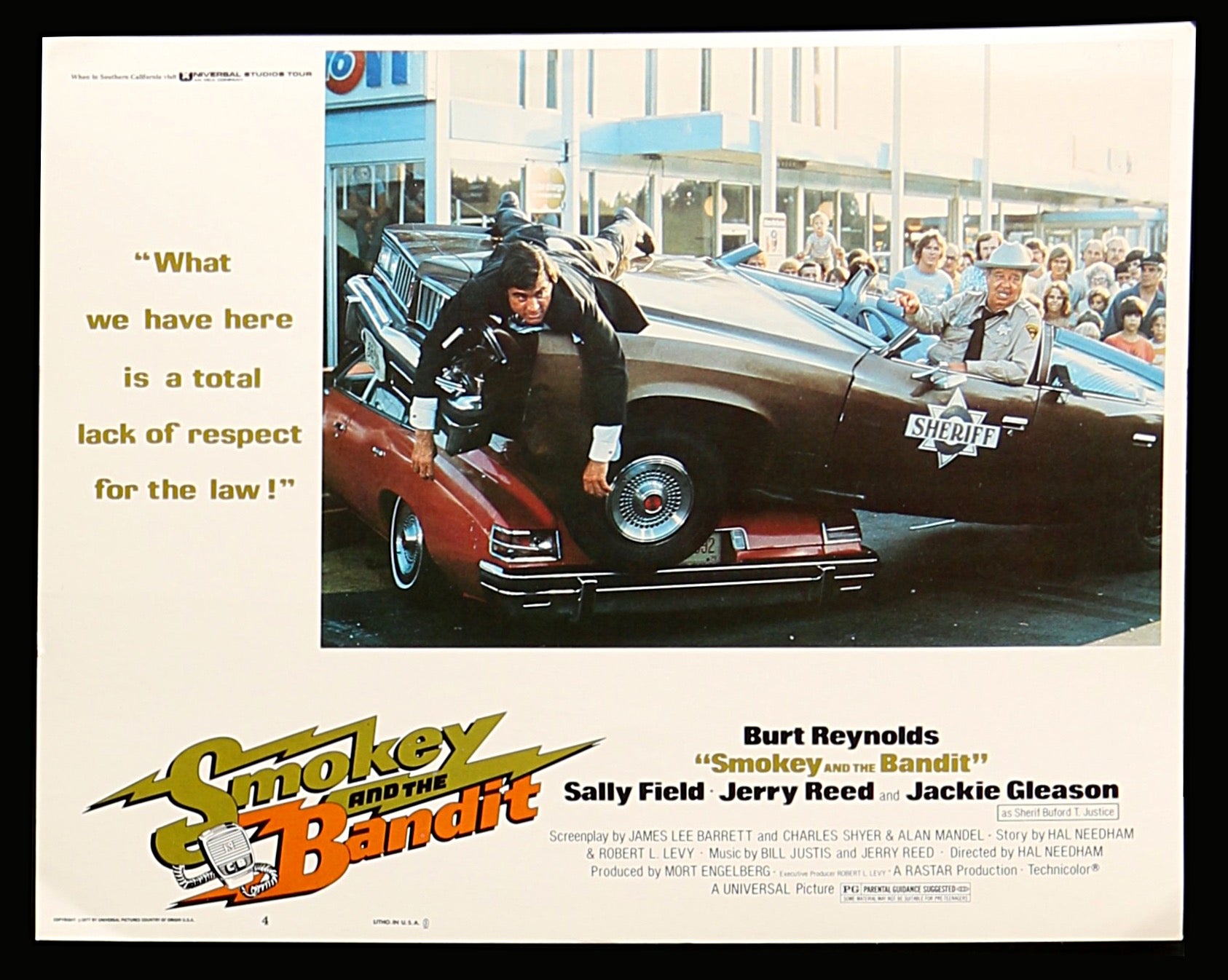 Smokey and the Bandit (1977) original movie poster for sale at Original Film Art