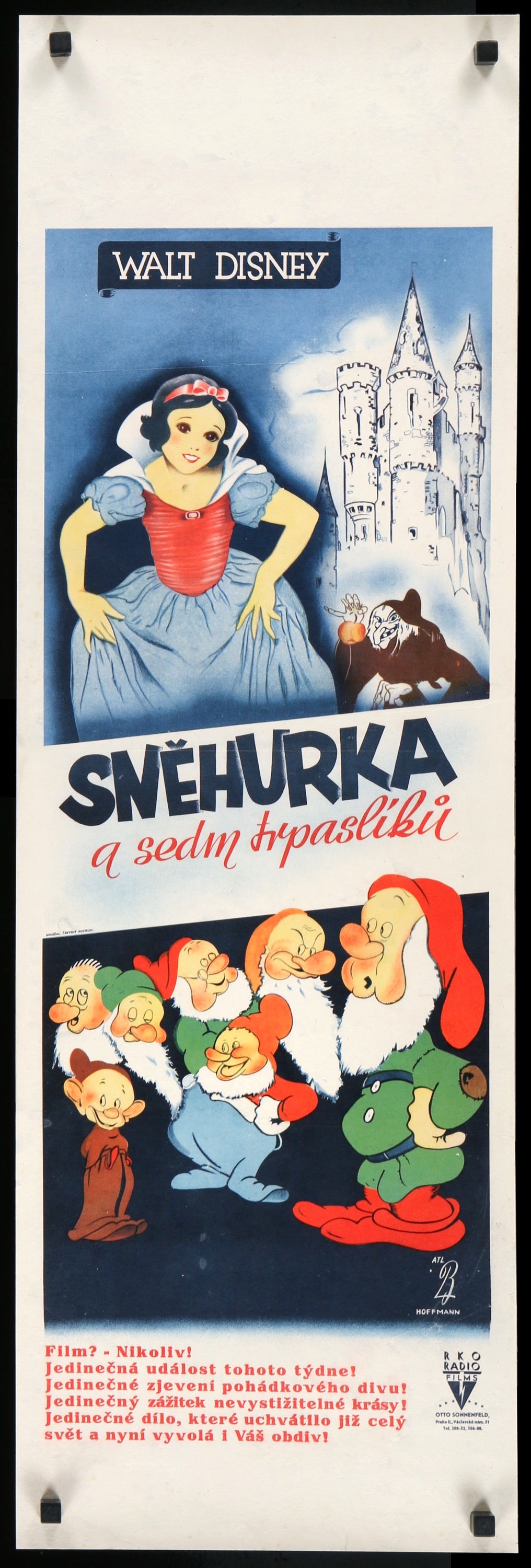 Snow White and the Seven Dwarfs (1937) original movie poster for sale at Original Film Art