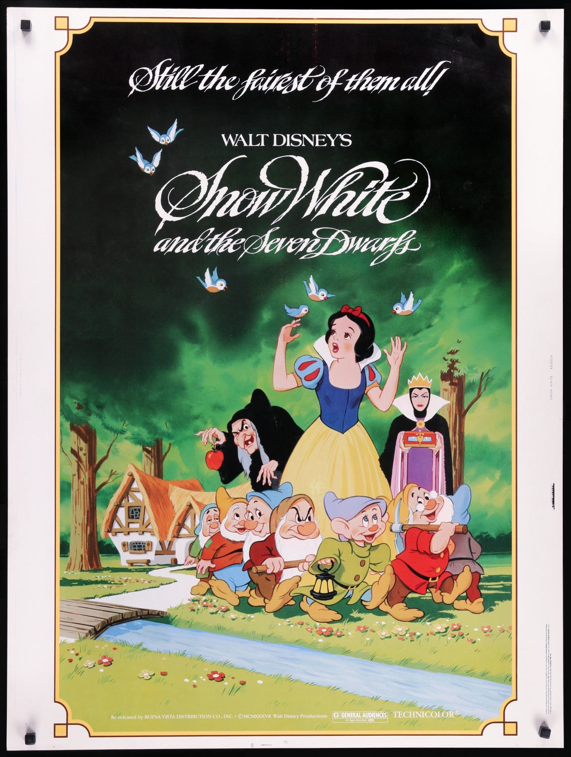 Snow White and the Seven Dwarfs (1937) original movie poster for sale at Original Film Art - Vintage Movie Posters
