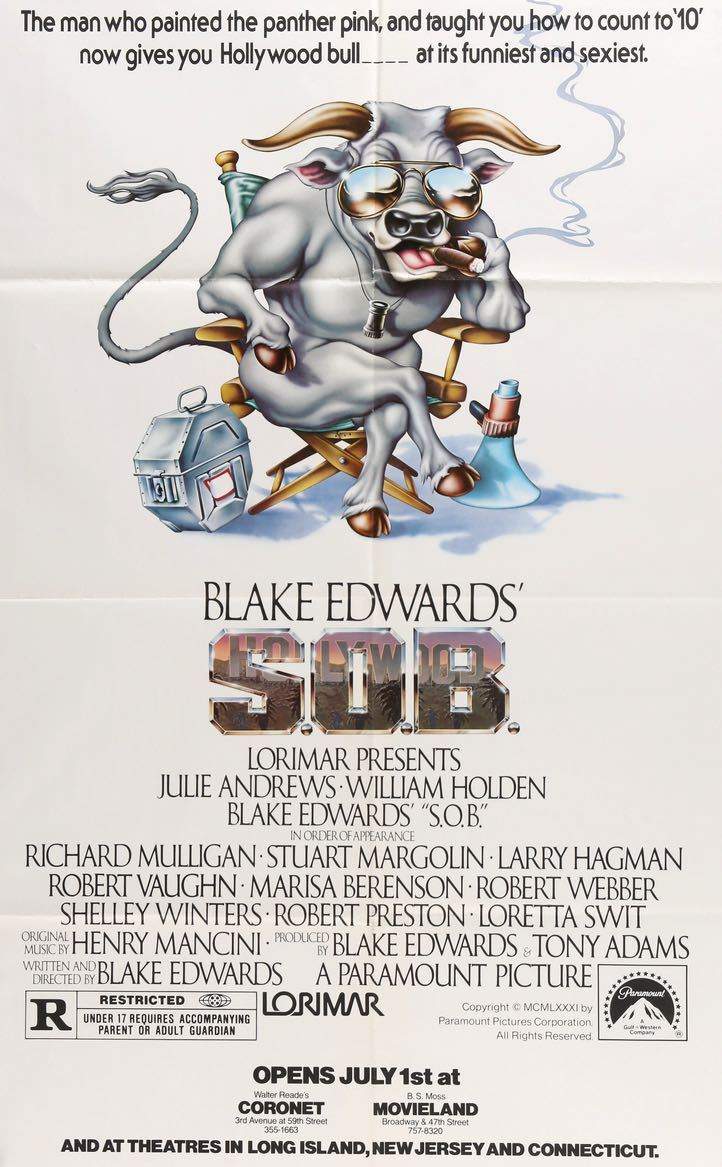 S.O.B. (1981) original movie poster for sale at Original Film Art - Vintage Movie Posters