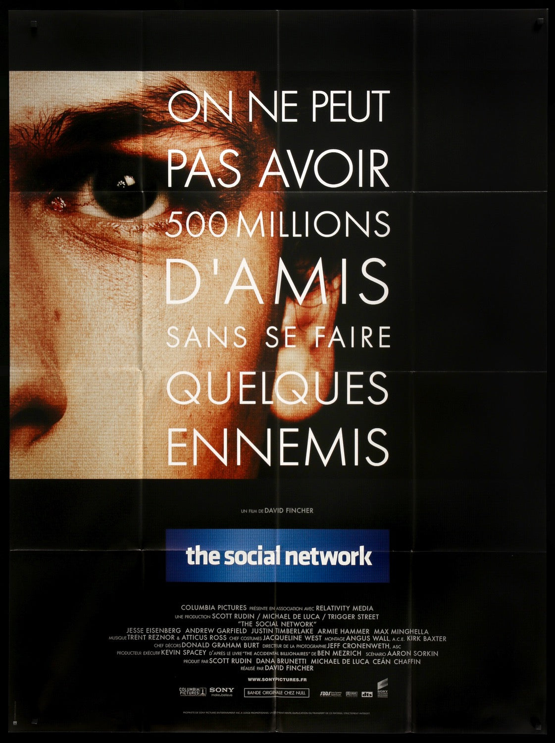 Social Network (2010) original movie poster for sale at Original Film Art