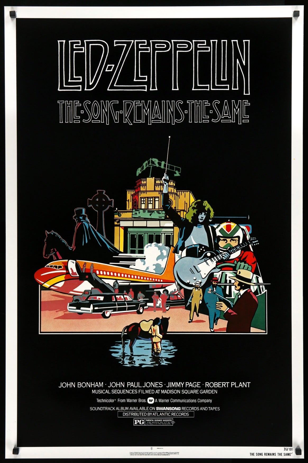 Led Zeppelin: The Song Remains the Same (1976) original movie poster for sale at Original Film Art