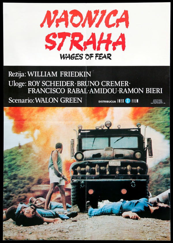 Sorcerer (1977) Original Yugoslavian Movie Poster - Original Film Art ...