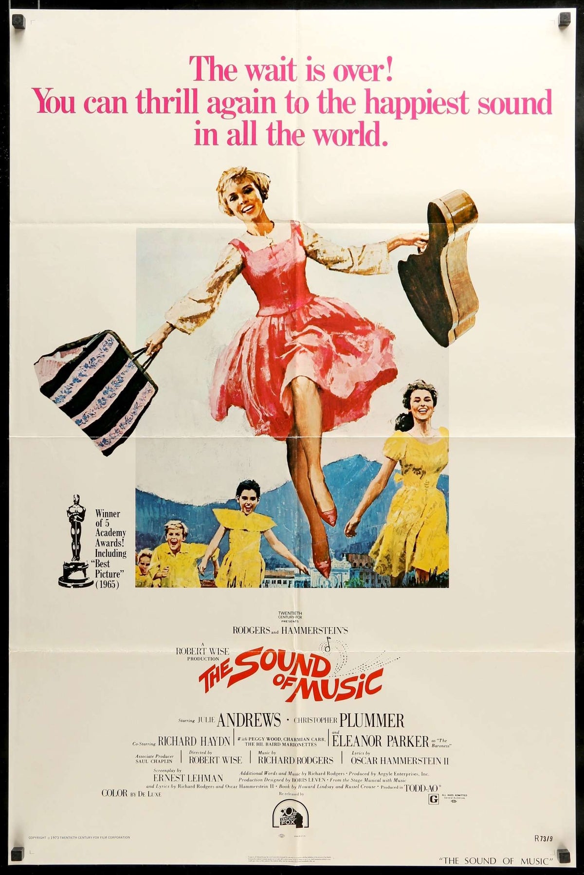 Sound of Music (1965) original movie poster for sale at Original Film Art - Vintage Movie Posters
