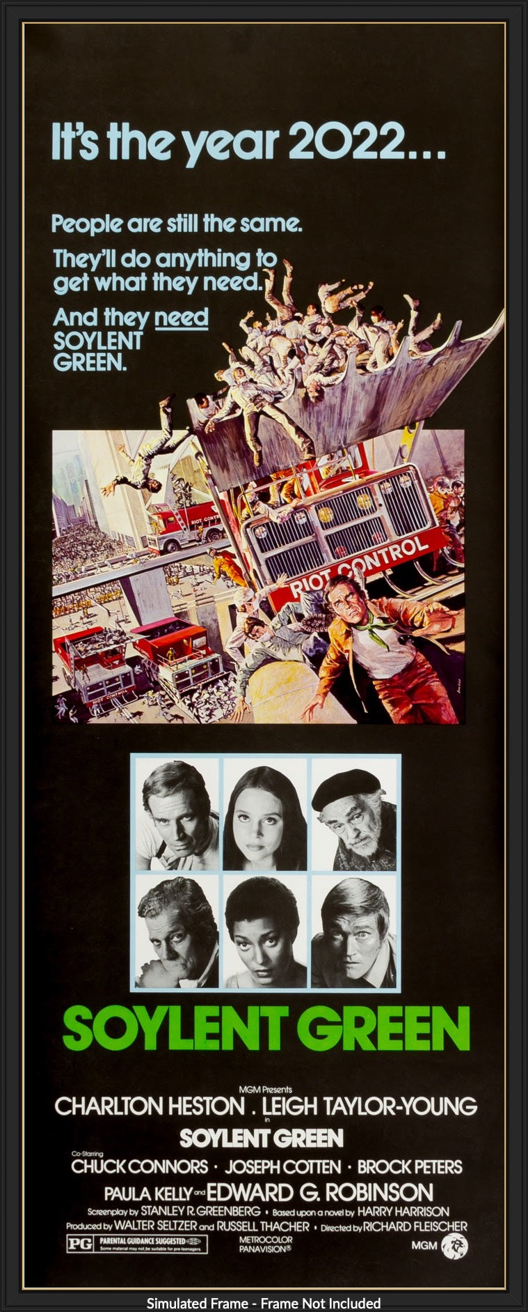 Soylent Green (1973) original movie poster for sale at Original Film Art - Vintage Movie Posters