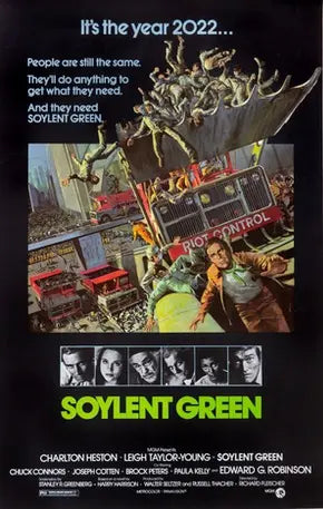Soylent Green (1973) original movie poster for sale at Original Film Art - Vintage Movie Posters