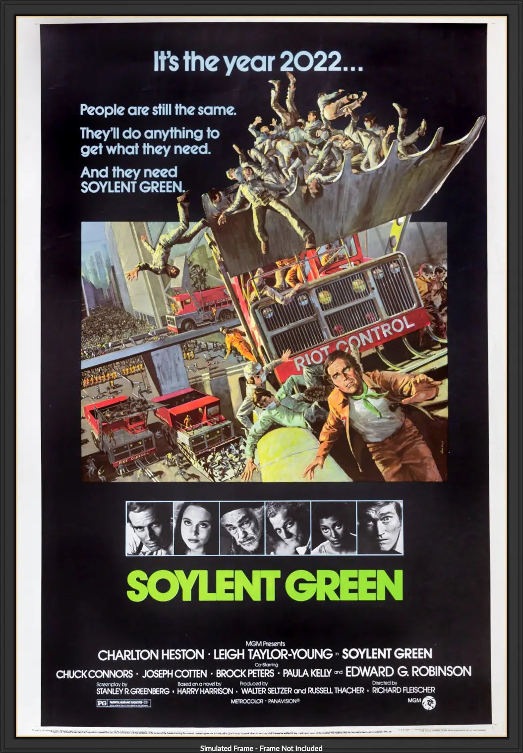 Soylent Green (1973) original movie poster for sale at Original Film Art