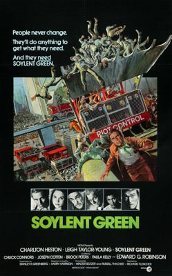 Soylent Green (1973) original movie poster for sale at Original Film Art - Vintage Movie Posters
