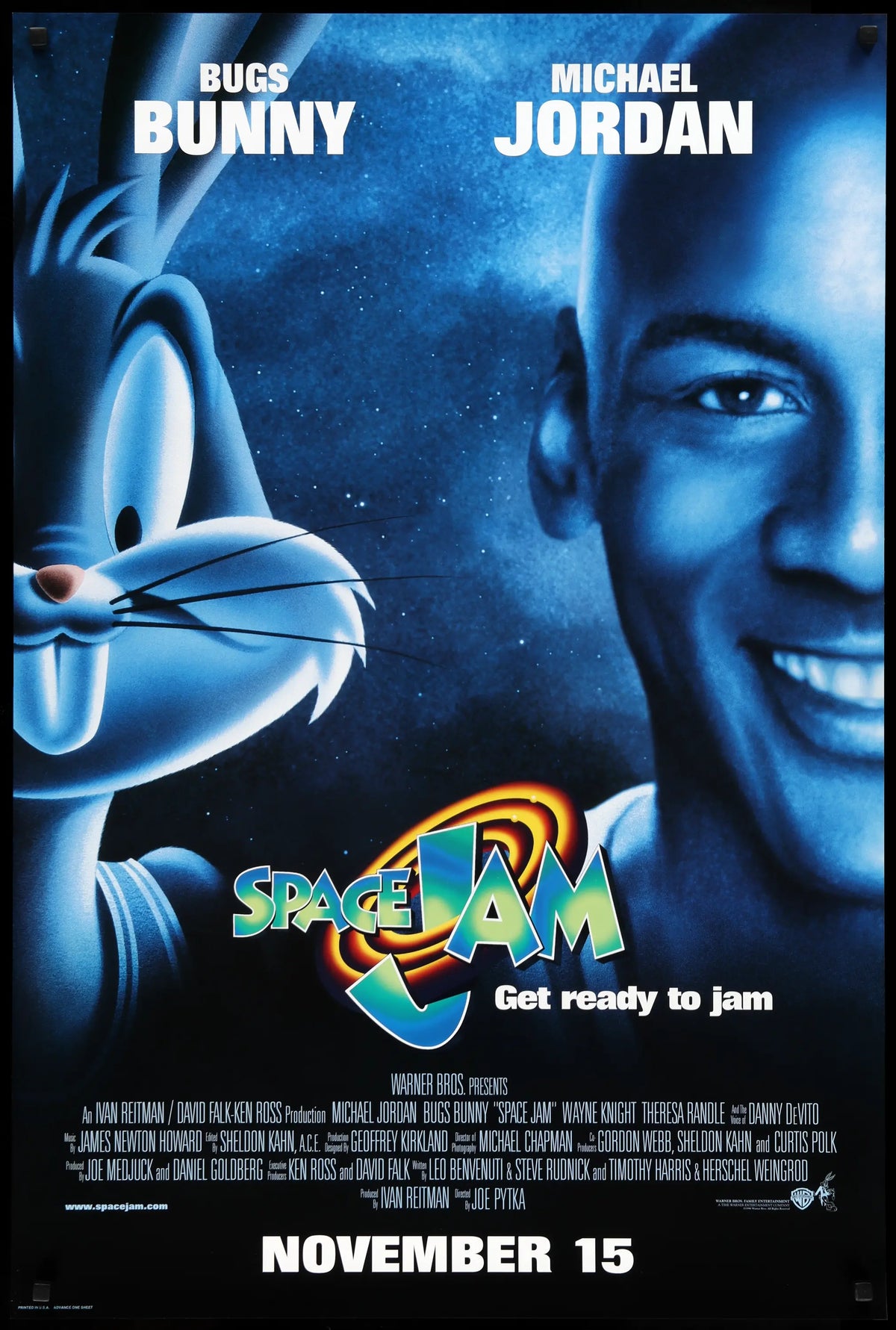 Space Jam (1996) original movie poster for sale at Original Film Art - Vintage Movie Posters