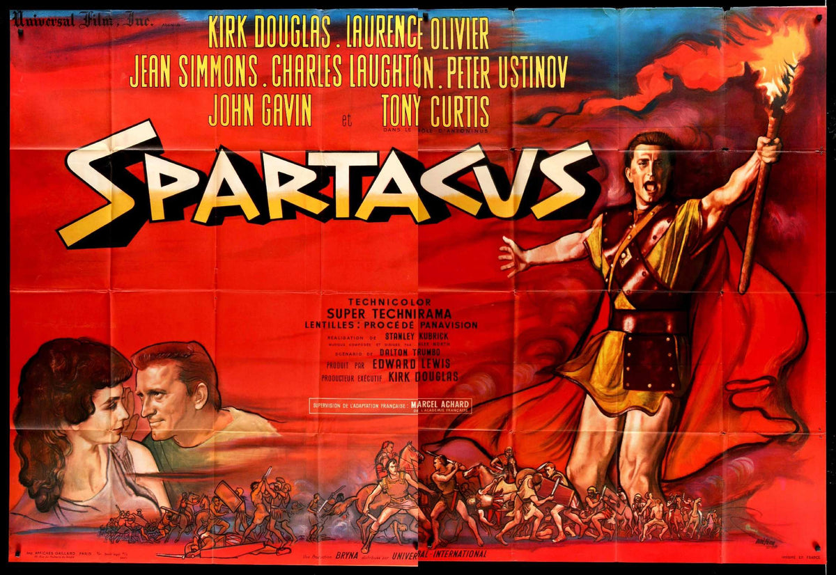 Spartacus (1960) original movie poster for sale at Original Film Art - Vintage Movie Posters