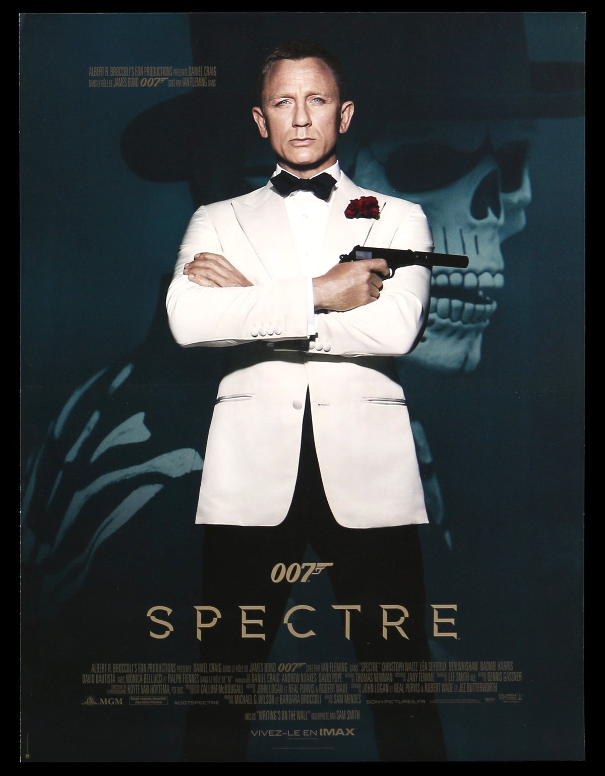Spectre (2015) original movie poster for sale at Original Film Art - Vintage Movie Posters