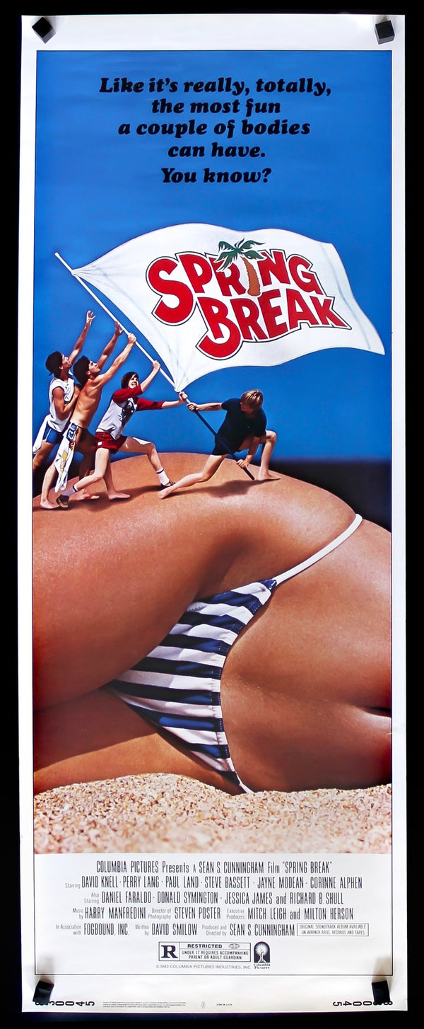 Spring Break (1983) Original Insert Movie Poster - Original Film Art ...