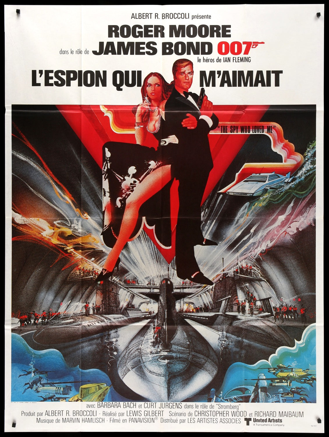 Spy Who Loved Me (1977) original movie poster for sale at Original Film Art - Vintage Movie Posters
