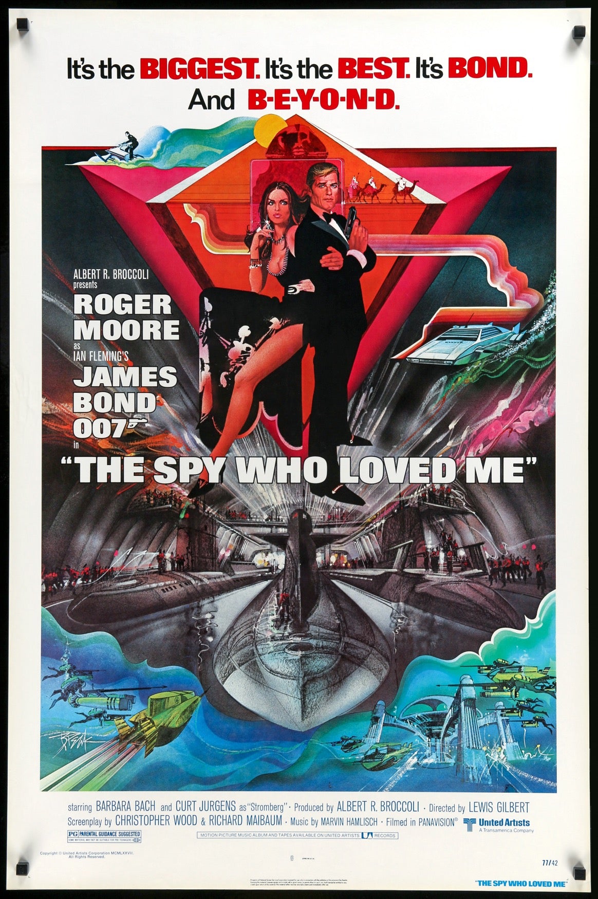 Spy Who Loved Me (1977) original movie poster for sale at Original Film Art