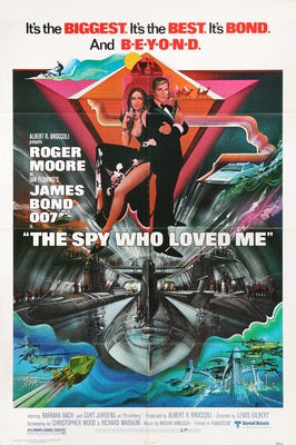 Spy Who Loved Me (1977) original movie poster for sale at Original Film Art - Vintage Movie Posters